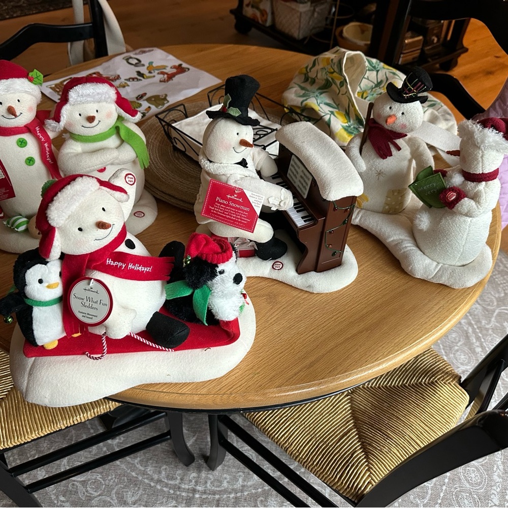 Hallmark Snowman Set
